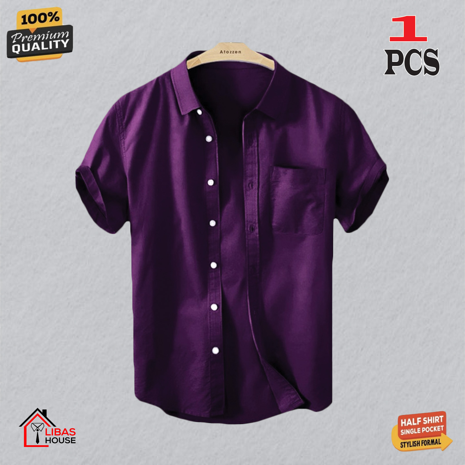 Half Sleeve Shirt For Men's