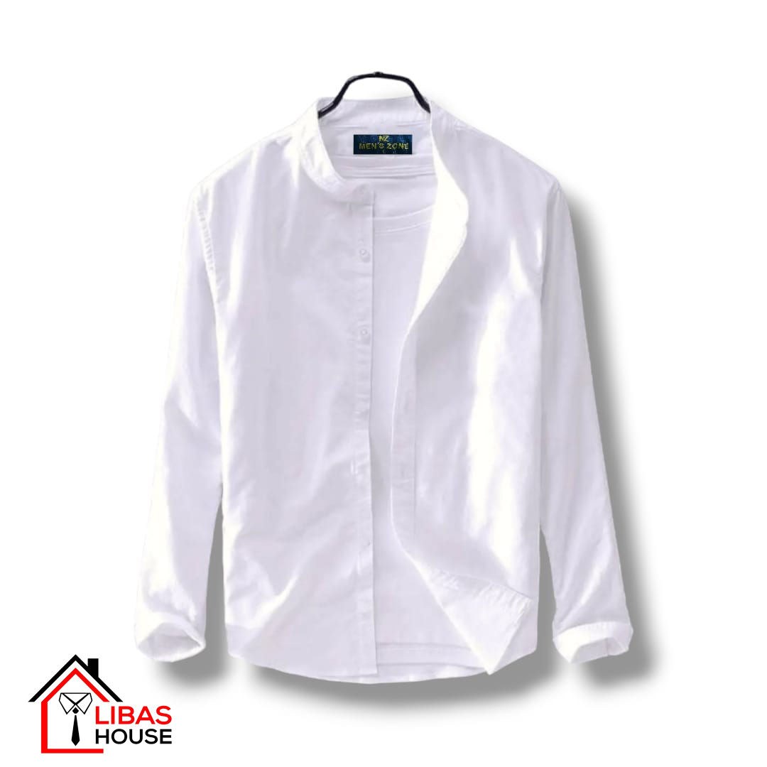 Van Collar Shirt