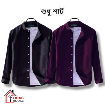 full Sleeve Shirt for Men's Cotton Fabric 2 pic