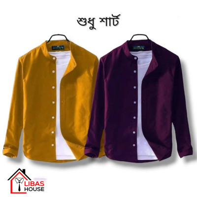 full Sleeve Shirt for Men's Cotton Fabric 2 pic