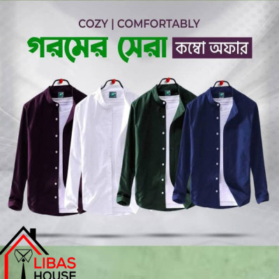 full Sleeve Shirt for Men's Cotton Fabric 4 pic