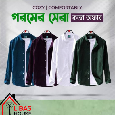 full Sleeve Shirt for Men's Cotton Fabric 4 pic