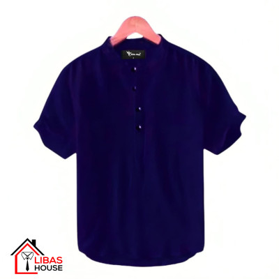Short Sleeve Shirt for Men's Cotton Fabric 1 pic